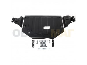 Защита картера и КПП Автоброня для 2,2D сталь 2 мм для Ford Transit/Tourneo Custom 2014-2021 № 111.01867.1
