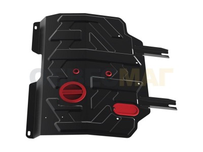 Защита картера Автоброня для 1,5 и 1,8 сталь 2 мм для Geely Emgrand 7/Emgrand EC7/Vision 2008-2016