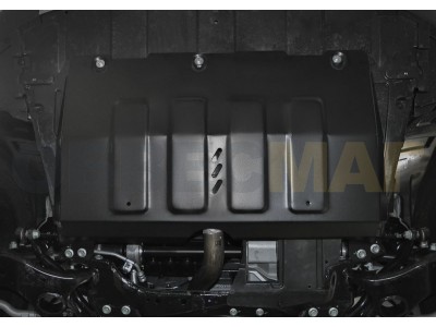Защита картера и КПП Автоброня для 1,8 и 2,0 сталь 2 мм для Geely Emgrand X7 2018-2021