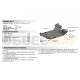 Защита картера и КПП Автоброня для 1,6 сталь 2 мм для Honda HR-V 1998-2006