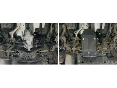 Защита редуктора Автоброня для 2,0 и 2,4 сталь 2 мм для Honda CR-V 2012-2021