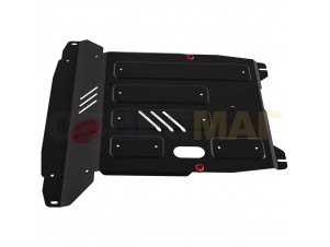 Защита картера и КПП Автоброня для 1,1/1,4/1,6 сталь 1.8 мм на Hyundai Getz № 111.02304.2