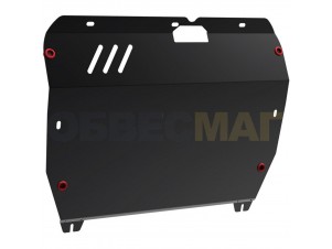 Защита картера и КПП Автоброня сталь 2 мм на Hyundai Santa Fe Classic/Jac Rein № 111.02308.3