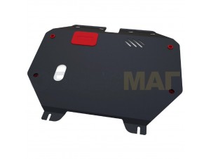 Защита картера и КПП Автоброня для 2,0 сталь 2 мм на Kia Carens № 111.02801.1