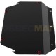 Защита картера и КПП Автоброня для 1,4 сталь 2 мм для Hyundai Verna/Kia Rio 2005-2011