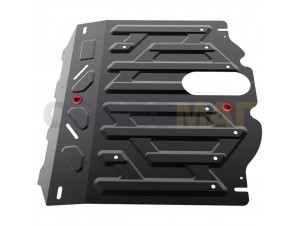 Защита картера и КПП Автоброня для 2,2D и 2,4i сталь 2 мм на Kia Sorento № 111.02823.1