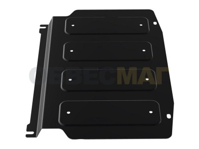 Защита картера Автоброня для 3,0/3,2/3,8 сталь 2 мм для Mitsubishi Pajero 3/4 2000-2021 (устанавл-ся совместно с 111.04012.1)
