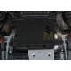 Защита РК Автоброня для 3,0/3,2/3,8 сталь 2 мм для Mitsubishi Pajero 3/4 2000-2021