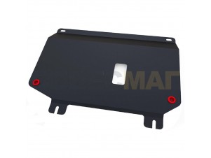Защита картера и КПП Автоброня сталь 2 мм на Mitsubishi Colt № 111.04014.1