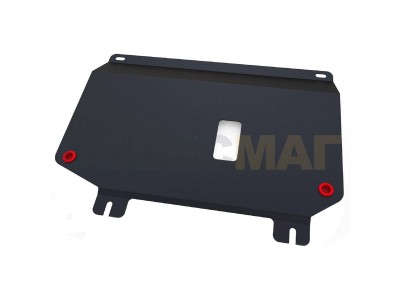 Защита картера и КПП Автоброня сталь 2 мм для Mitsubishi Colt 2009-2012