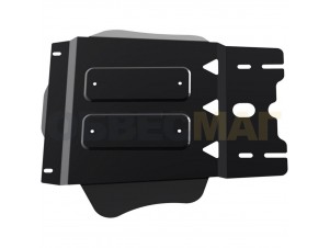 Защита КПП Автоброня сталь 2 мм на Mitsubishi Pajero Sport/L200 № 111.04024.1