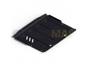 Защита КПП Автоброня для 3,0/3,2D/3,8 сталь 2 мм на Mitsubishi Pajero 3/4 № 111.04044.1