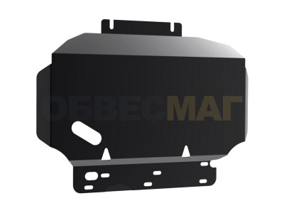 Защита картера Автоброня для 2,5/3,0/4,0 сталь 2 мм для Nissan Pathfinder/Navara 2004-2015