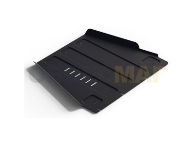 Защита КПП Автоброня для 2,5/3,0/4,0 сталь 2 мм для Nissan Pathfinder/Navara 2004-2015