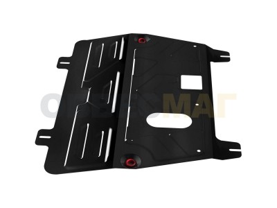 Защита картера и КПП Автоброня для 1,6/2,0/2,5 сталь 2 мм для Nissan Qashqai/Renault Koleos 2007-2016