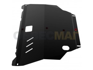 Защита картера Автоброня сталь 2 мм на Nissan X-Trail T30 № 111.04138.1