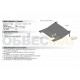 Защита картера и КПП Автоброня для 1,0/1,2/1,3/1,4 сталь 2 мм для Opel Corsa D/Combo C 2003-2011