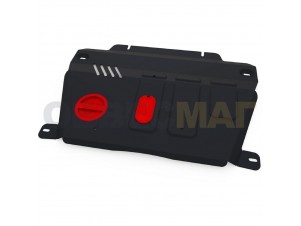 Защита картера и КПП Автоброня для 2,2D/2,4i/3,0i сталь 2 мм на Chevrolet Captiva/Opel Antara № 111.04216.1