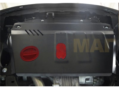 Защита картера и КПП Автоброня для 2,2D/2,4i/3,0i сталь 2 мм для Chevrolet Captiva/Opel Antara 2010-2016