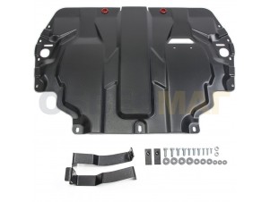 Защита картера и КПП Автоброня для 1,4/1,6/1,9/2,0/3,6 сталь 2 мм на Volkswagen/Skoda/Seat № 111.05107.1