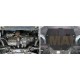 Защита картера и КПП Автоброня для 1,4/1,6/1,9/2,0/3,6 сталь 2 мм для Volkswagen/Skoda/Seat 2004-2018