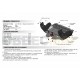 Защита картера Автоброня для 2,0i и 2,5i сталь 2 мм для Subaru Forester 2013-2018