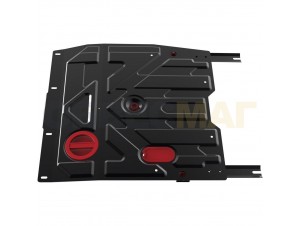 Защита картера и КПП Автоброня для 1,6 сталь 2 мм на Suzuki SX4/Fiat Sedici № 111.05505.3