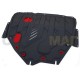 Защита картера и КПП Автоброня для 1,6 сталь 2 мм для Suzuki SX4/Vitara 2013-2021
