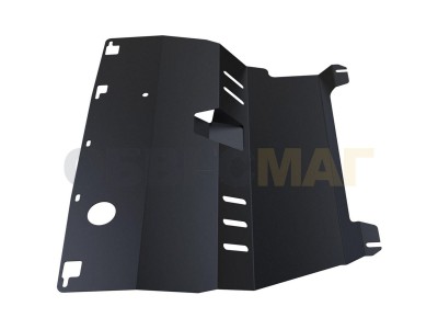 Защита картера и КПП Автоброня для 1,3 сталь 2 мм для Toyota Yaris 2009-2011