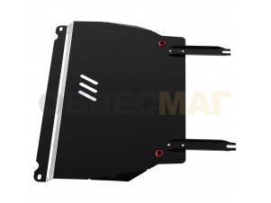 Защита картера и КПП Автоброня для 1,5 сталь 2 мм на Great Wall Florid/Coolbear № 111.05730.1
