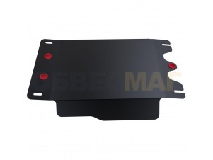 Защита КПП Автоброня сталь 2 мм на Toyota Land Cruiser Prado 120 № 111.05732.1