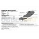 Защита КПП Автоброня сталь 2 мм для Toyota Land Cruiser Prado 120 2005-2009