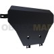 Защита КПП Автоброня для 2,5/3,0/3,6/4,2/6,0 сталь 2 мм для Volkswagen Touareg 2007-2010