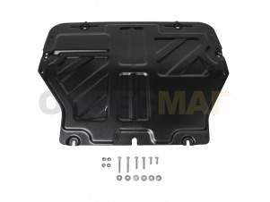 Защита картера АвтоБроня сталь 2 мм Volkswagen Multivan/Caravelle/Transporter 2003-2021 111.05806.2
