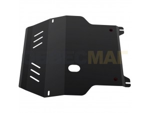 Защита картера и КПП Автоброня сталь 2 мм на Volkswagen Golf 4/Bora/New Beetle/Seat Leon № 111.05823.1