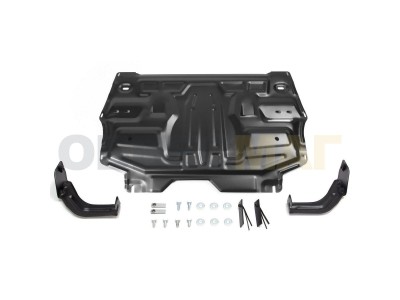 Защита картера и КПП Автоброня сталь 2 мм для Volkswagen/Skoda/Seat/Audi 2006-2021