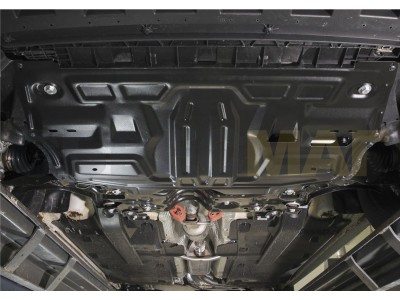 Защита картера и КПП Автоброня сталь 2 мм для Volkswagen/Skoda/Seat/Audi 2006-2021