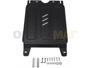 Защита КПП Автоброня для 2,4D/2,7/2,8D сталь 2 мм на Toyota Fortuner/Hilux № 111.09503.1