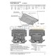 Защиты картера АвтоБроня для 2.5; 3.5 сталь 2 мм  для Toyota/Lexus/Lifan 2006-2020