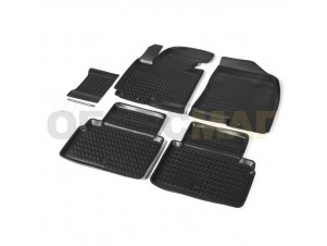 Коврики салона Rival полиуретан 5 штук для Hyundai ix35 № 12304001