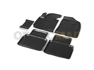 Коврики салона Rival полиуретан 5 штук для Hyundai ix35 2010-2015