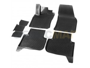 Коврики салона Rival полиуретан 5 штук для Volkswagen Tiguan № 15805006