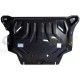 Защита картера и КПП АБС-Дизайн композит 8 мм для Audi 3/Volkswagen Golf 7/Seat Leon/Skoda Octavia A7 2012-2020