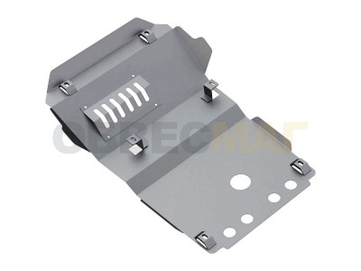 Защита картера Rival алюминий 4 мм для Toyota Land Cruiser Prado 120 2002-2009