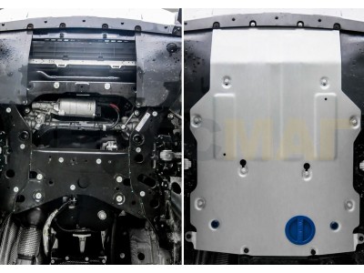 Защиты картера Алюминий BMW X3, 20d; 30d; 30i; M40i Rival для BMW X3, 20d; 30d; 30i; M40i 333.0531.1