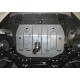 Защита картера и КПП Rival для 2,0 и 2,4 алюминий 4 мм для Geely Atlas 2018-2021
