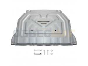 Защита картера и КПП Rival для 2,0/2,4/3,0 алюминий 4 мм для Mitsubishi Outlander № 333.4036.1