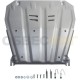 Защита картера и КПП Rival для 1,2T/2,0/2,0D/2,5 алюминий 4 мм для Nissan Qashqai/X-Trail T31/T32/Renault Koleos 2007-2021