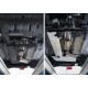 Защита топливного бака Rival для 1,5D/1,6/2,0 алюминий 4 мм на 4х2 для Nissan Terrano/Renault Duster/Kaptur 2011-2021