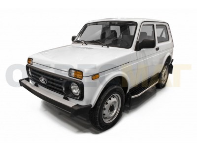 Пороги алюминиевые Rival Premium для Нива ВАЗ 2121 1973-2021